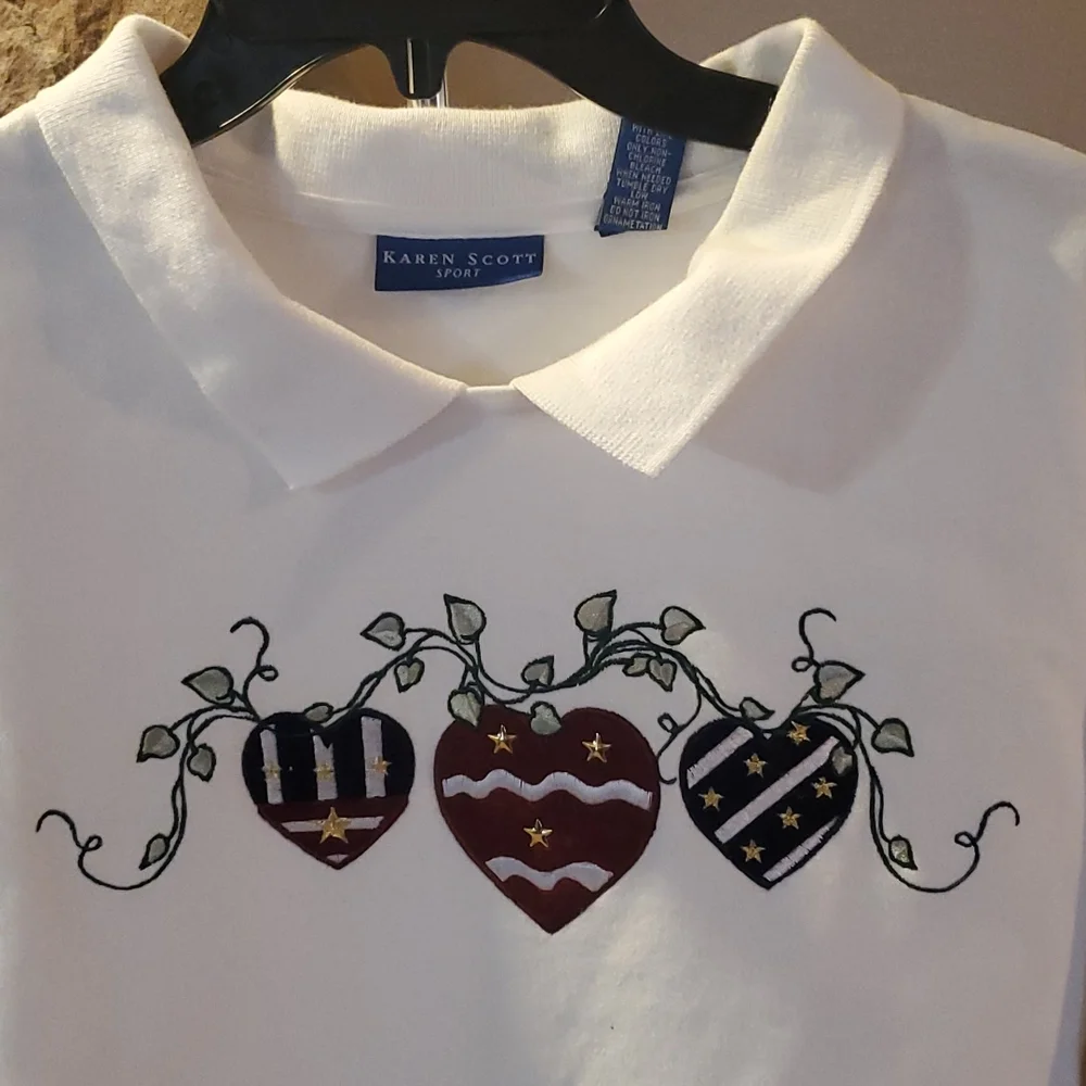 🌷NWT Karen Scott Sport top - Picture 2 of 4